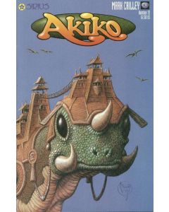 Akiko (1996) #  19 (5.0-VGF) Rust migration, Cover tear