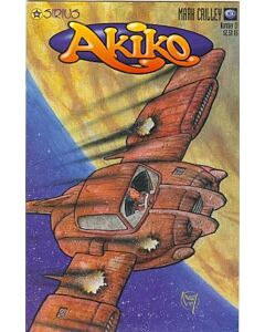 Akiko (1996) #  21 (4.0-VG) Rust migration, Price tag on cover
