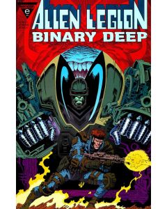Alien Legion Binary Deep (1983) #   1 (4.0-VG) One Shot With Trading Card Price tag Damage