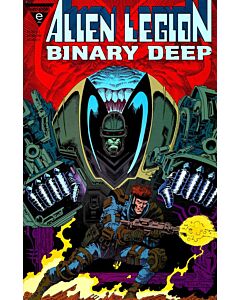 Alien Legion Binary Deep (1983) #   1 (7.0-FVF) One Shot With Trading Card