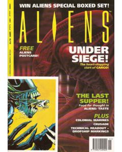 Aliens (1991 Vol. 2) #  17 UK Price (6.0-FN) With postcard Magazine