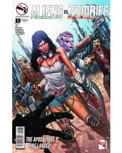 Aliens vs. Zombies (2015) #   1 Cover C (8.0-VF)