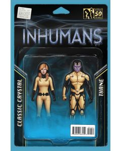 All New Inhumans (2015) #   1 Cover E (8.0-VF) Action Figure Variant