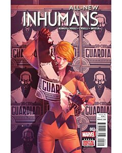 All New Inhumans (2015) #   2 (8.0-VF)