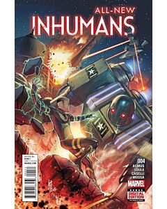 All New Inhumans (2015) #   4 (8.0-VF)