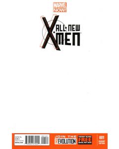 All New X-Men (2012) #   1 Blank Variant (9.2-NM)