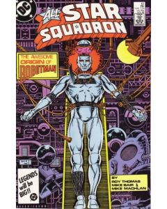 All-Star Squadron (1981) #  63 (7.0-FVF) Origin of the Golden Age Robotman