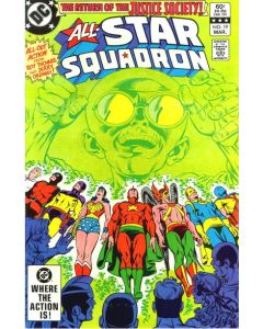 All-Star Squadron (1981) #  19 (8.0-VF) 1st Gernsback