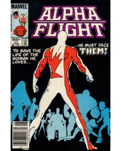 Alpha Flight (1983) #  11 Newsstand (8.0-VF) Omega Flight
