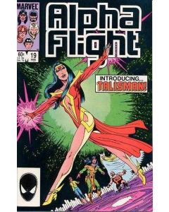 Alpha Flight (1983) #  19 (8.0-VF) 1st Talisman