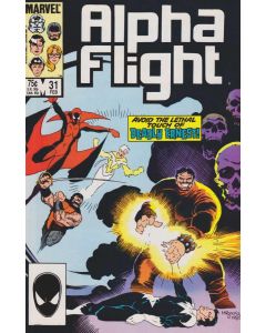 Alpha Flight (1983) #  31 (8.0-VF) Deadly Ernest