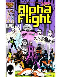 Alpha Flight (1983) #  33 (7.0-FVF) X-Men, 1st Lady Deathstrike