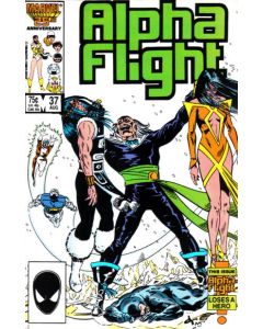 Alpha Flight (1983) #  37 (7.0-FVF) Pestilence Attuma