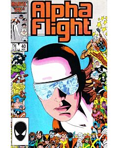 Alpha Flight (1983) #  40 (6.0-FN) 1st Deluvia Namor