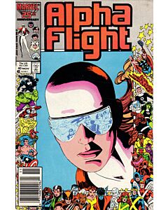 Alpha Flight (1983) #  40 Newsstand (6.0-FN) 1st Deluvia Namor