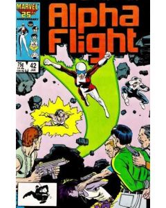 Alpha Flight (1983) #  42 (7.0-FVF) Purple Girl