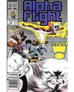 Alpha Flight (1983) #  48 Mark Jewelers (7.0-FVF) 1st Omega 1st Derangers