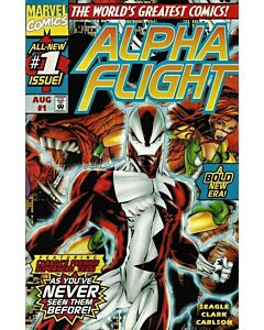 Alpha Flight (1997) #   1 (8.0-VF) 1st New Alpha Flight Members