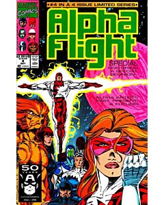 Alpha Flight Special (1991) #   4 (7.0-FVF) Avengers, FINAL ISSUE