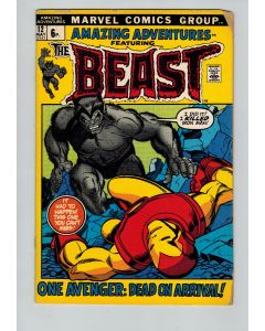 Amazing Adventures (1970) #  12 UK Price (3.0-GVG) (747886) 2nd mutated Beast