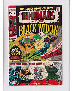 Amazing Adventures (1970) #   4 (6.0-FN) (1669965) Inhumans, Black Widow