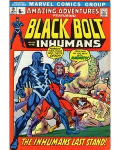 Amazing Adventures (1970) #  10 UK Price (4.0-VG) Magneto