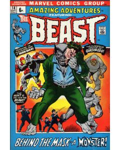 Amazing Adventures (1970) #  14 UK Price (3.0-GVG) Beast, Iron Man