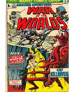 Amazing Adventures (1970) #  21 UK Price (3.0-GVG) War of the Worlds