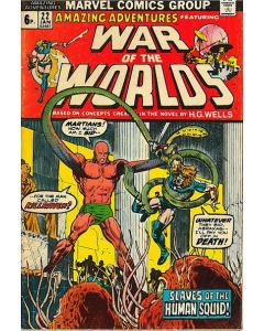 Amazing Adventures (1970) #  22 UK Price (6.0-FN) War of the Worlds