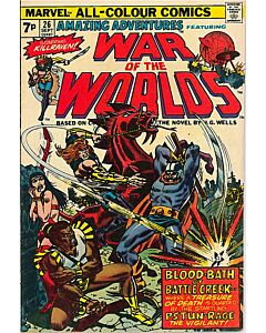 Amazing Adventures (1970) #  26 UK Price (6.0-FN) War of the Worlds, Gene Colan