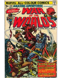 Amazing Adventures (1970) #  26 UK Price (6.0-FN) War of the Worlds, Gene Colan