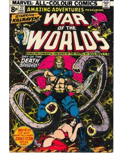 Amazing Adventures (1970) #  27 UK Price (6.5-FN+) War of the Worlds
