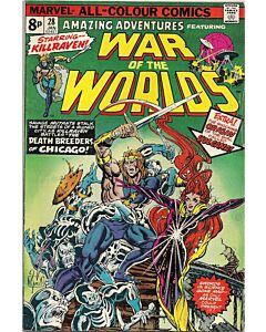 Amazing Adventures (1970) #  28 UK Price (4.0-VG) War of the Worlds