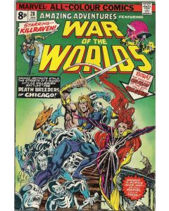 Amazing Adventures (1970) #  28 UK Price (5.0-VGF) War of the Worlds