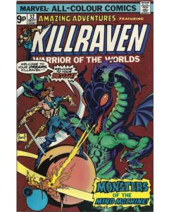 Amazing Adventures (1970) #  32 UK Price (5.0-VGF) Killraven