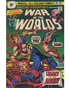 Amazing Adventures (1970) #  36 UK Price (6.5-FN+) War of the Worlds