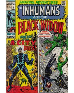 Amazing Adventures (1970) #   5 UK Price (6.0-FN) Inhumans, Black Widow