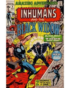 Amazing Adventures (1970) #   8 (4.0-VG) Neal Adams, Black Bolt vs. Thor