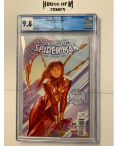 Amazing Spider-man (2015) #  15 Second Print  CGC 9.8 Alex Ross