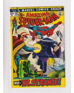 Amazing Spider-man (1963) # 109 (6.5-FN+) (469012) 1/3" ink smudge back cover