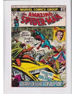 Amazing Spider-Man (1963) # 117 (4.0-VG) (674342) The Disruptor