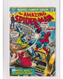 Amazing Spider-Man (1963) # 125 (5.0-VGF) (480936) 2nd Man-Wolf