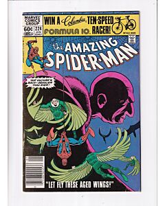 Amazing Spider-Man (1963) # 224 Newsstand (5.0-VGF) (749637) Vulture