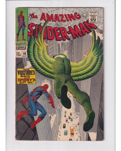 Amazing Spider-Man (1963) #  48 UK Price (4.0-VG) (1302916) 1st Blackie Drago (New Vulture)