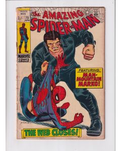 Amazing Spider-Man (1963) #  73 UK Price (2.0-GD) (1995255) 1st Silvermane