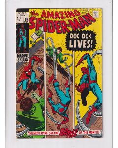 Amazing Spider-Man (1963) #  89 UK Price (5.0-VGF) (468688) Doc Ock