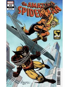 Amazing Spider-Man (2022) #  42 Cover D (9.2-NM) Wolverine 50 Year Variant