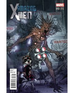 Amazing X-Men (2014) #  13 Cover B (8.0-VF) Northstar, Rocket & Groot Variant