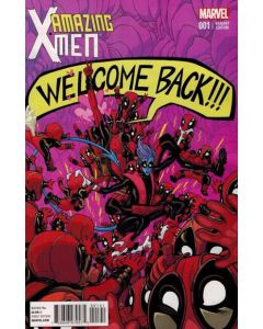 Amazing X-Men (2014) #   1 Cover D (8.5-VF+) Deadpool Variant