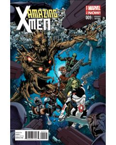 Amazing X-Men (2014) #   9 Cover B 1:15 (8.0-VF) World War Wendigo, Alpha Flight, GotG Variant